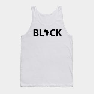 Black. African American Afrocentric Shirts Hoodies and gifts Tank Top